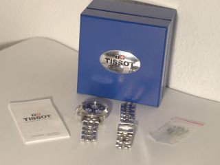 Tissot Prs 200 Herren Armbanduhr T362/462 Chronograph Schwarz Bild