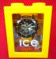 Ice Watch Ice - Chrono Armbanduhr Big Unisex Schwarz / Gelb (ch.  By.  B.  S.  10) Armbanduhren Bild 2