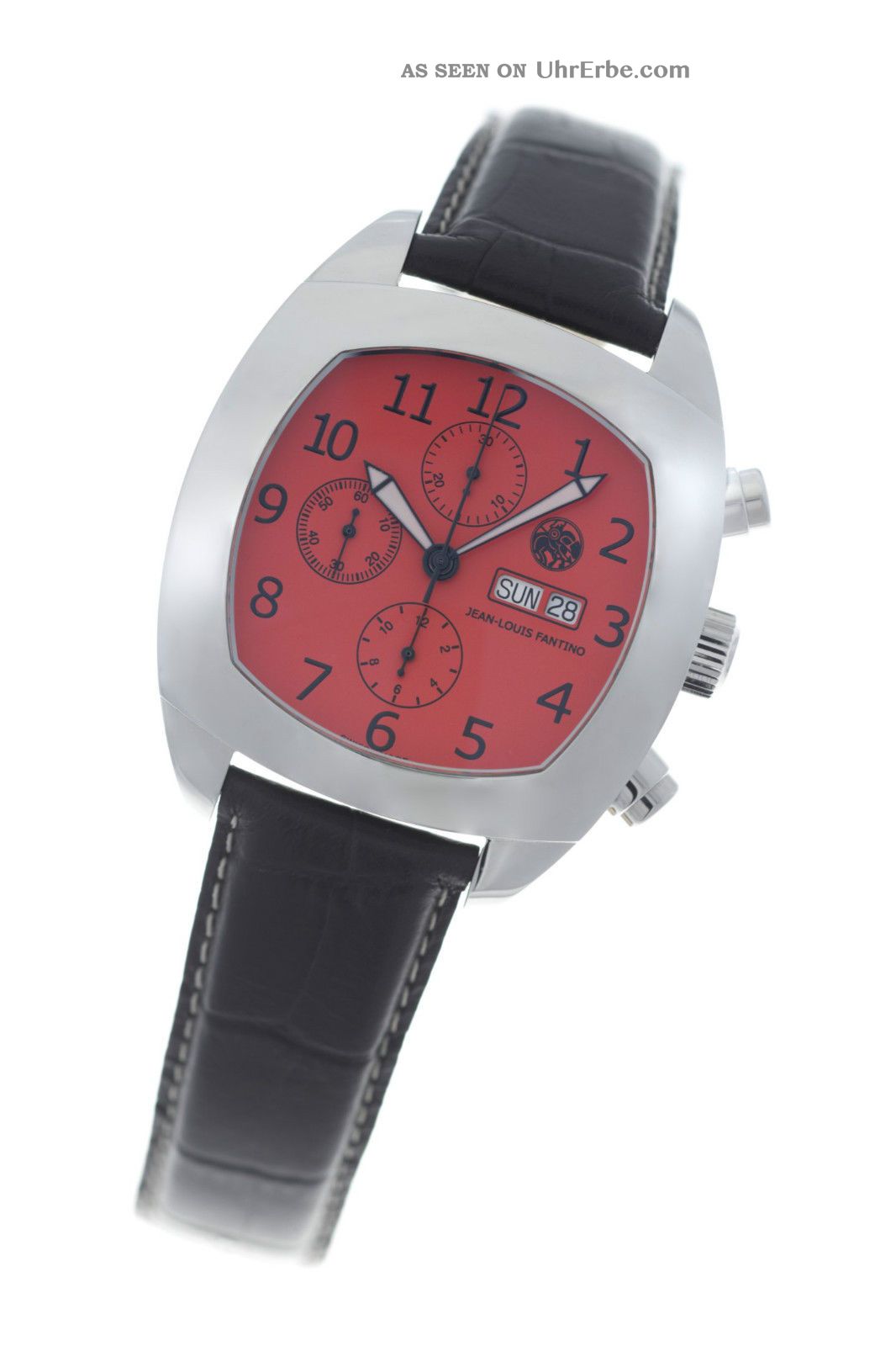 Montre Chronographe Jean Louis Frésard – Valjoux 7750 Automatique – Vintage – Neuf Avec Défauts