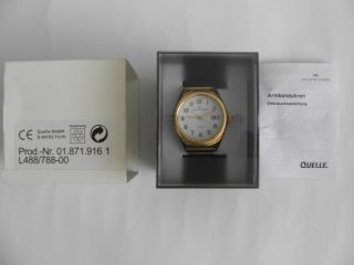 Herren Armbanduhr Marke (meister Anker Quarz) Neupreis 129€ Bild