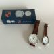 Royal Spencer Elegante Armbanduhr Partneruhr Für Sie & Ihn Krokoleder - Look Armbanduhren Bild 1