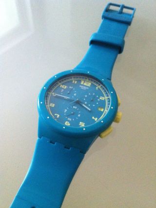 Swatch Uhr Chrono Plastic Acid Drop (susl400) Bild