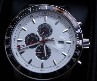 Ingersoll Presidios Hochwertige Armband Uhr Automatik In1219wh Ovp Bild