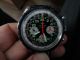 Breitling Geneve Cosmonaut 24 Stunden Anzeige.  Selten. Armbanduhren Bild 6