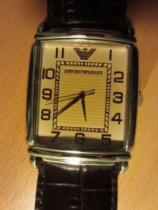 Armani - Uhr Mit Zertifikat Bild