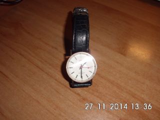 Armband Uhr Mit Lederarmband Quarz Bild