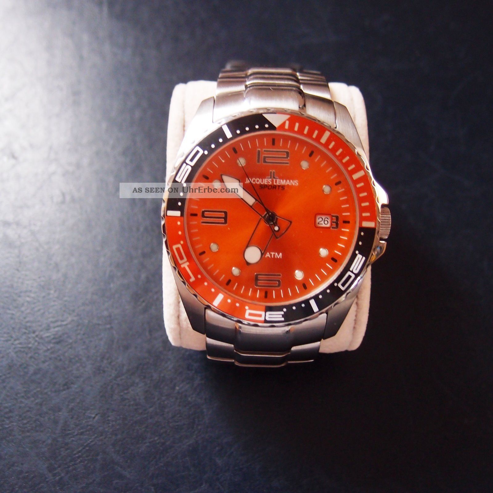 Herrenuhr Sports Jaques Lemans 20 Atm Armbanduhren Bild