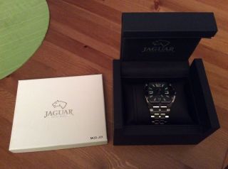 Jaguar Uhr L Dato Herrenuhr Swiss Made J638/a Grünes Ziffernblatt Bild