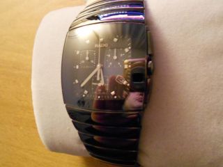 Rado Sintra Chronograph Full Black Limited Edition High Tech Keramik Bild