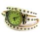 Armbanduhr Wickelarmband Uhr Wickeluhr Lederarmband Trenduhr Designuhr 7 Farben Armbanduhren Bild 3
