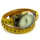 Armbanduhr Wickelarmband Uhr Wickeluhr Lederarmband Trenduhr Designuhr 7 Farben Armbanduhren Bild 5