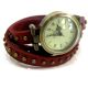 Armbanduhr Wickelarmband Uhr Wickeluhr Lederarmband Trenduhr Designuhr 7 Farben Armbanduhren Bild 6