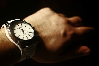 Herrenuhr Uhr Leder Geschenk Watch Sportuhr Herrenuhr Analog Quarz Armbanduhr Bild