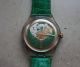 Orig.  Swatch Automatik 23 Jewels Grün,  Lederarmband,  1993,  Top Uhr. Armbanduhren Bild 1