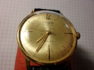 Klassische Uhr Ddr Gub Glashütte Spezimatic Kal.  74 26 Rubis Um 1960 - 70 Bild