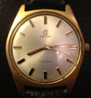 Omega Armbanduhr Automatik Herrenarmbanduhr Geneve Bild