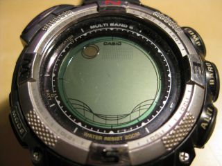 Casio Pro Trek Prw - 1500 - 1ver Armbanduhr Für Unisex Batterie Leer Bild
