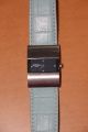 Boccia Damenarmbanduhr Titangehäuse,  Sekundenzeiger,  Blaues Lederb. Armbanduhren Bild 1