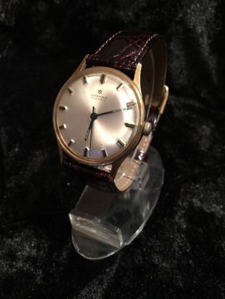 Junghans Armbanduhr - Leder Uhr - Handaufzug - Braun Bild
