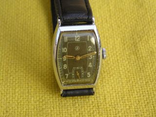 Junghans Herren Armbanduhr,  Manufaktur - Kaliber 97,  Dienstuhr (jahrgang 40 - 45) Bild