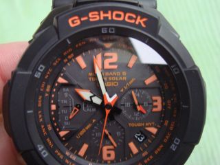 Casio G - Shock Radio Controlled 6 Band Tough Solar Watch Funkuhr Solaruhr Mod5121 Bild