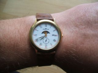 Defekte Uhrsammlung An Bastler Alte Fortis Quartz Armbanduhr Bild