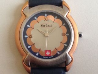 Schweizer Grüezi Armbanduhr Und Ungetragen Swiss Made,  Unisex Bild