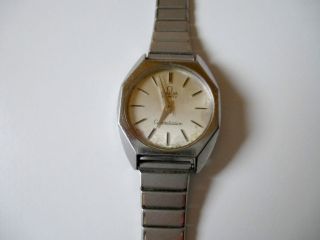 Seltene Omega Constellation Uhr Armbanduhr 70 - Er J.  Od.  älter Edelstahl Vintage Bild