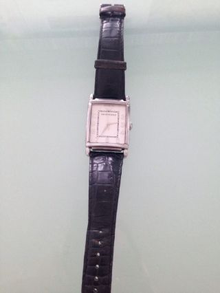 Emporio Armani Herren Quarz Armbanduhr Mit Lederarmband Bild