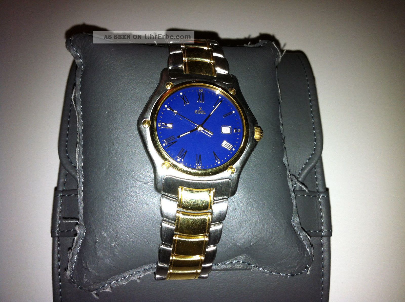 Ebel Herrenuhr 1911 Stahl Gold 35 Mm Armbanduhren Bild