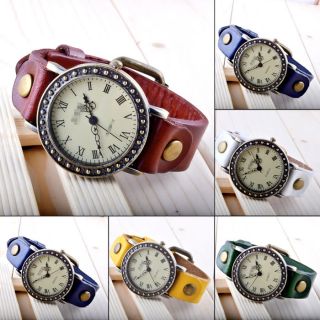 Vintage Römische Nummer Männer Frauen Armband Mit Quartz Uhren Armbanduhren Bild