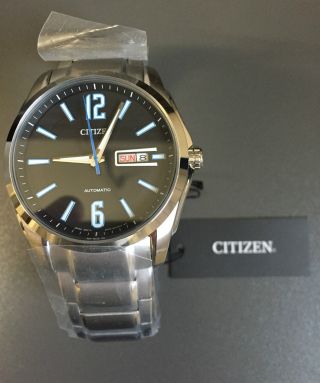 Citizen Mecha Herren - Armbanduhr Automatik Edelstahl (modell: Nh7490 - 55ee) - Bild