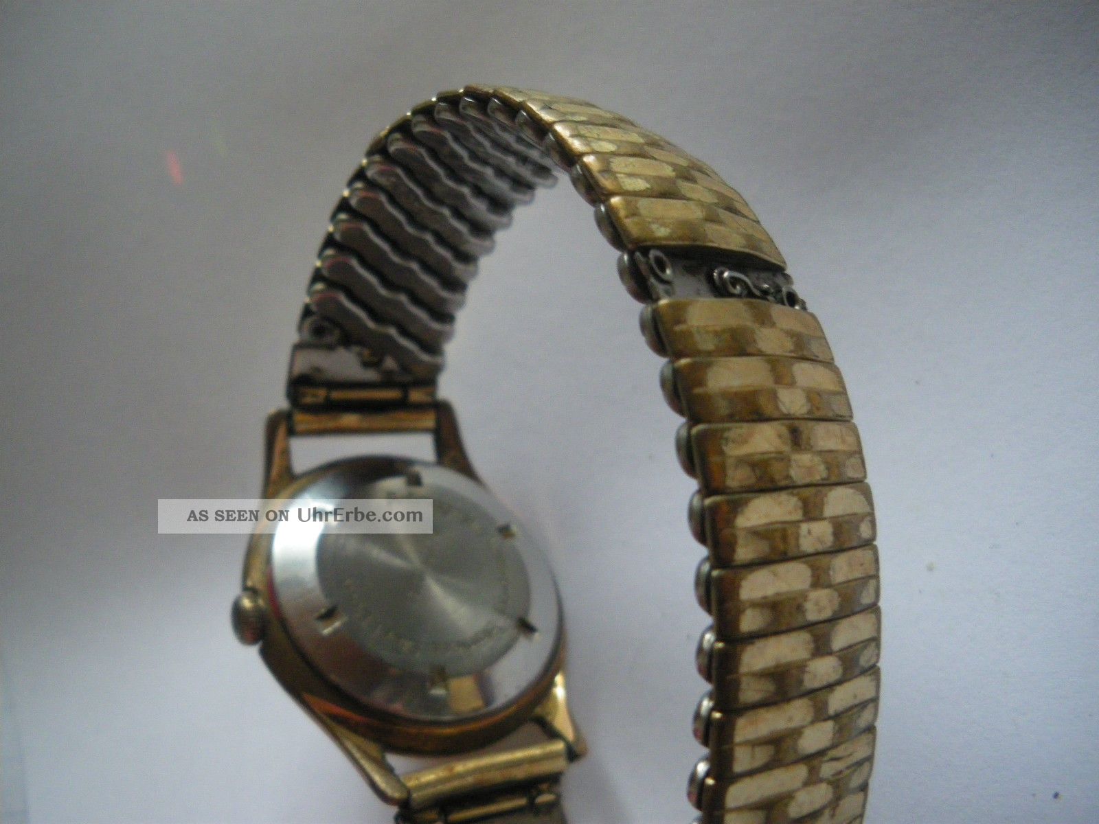 Roberta D U X - Armbanduhr 17 Juwels - Goldplated - Vintage Uhr 70er Jahre