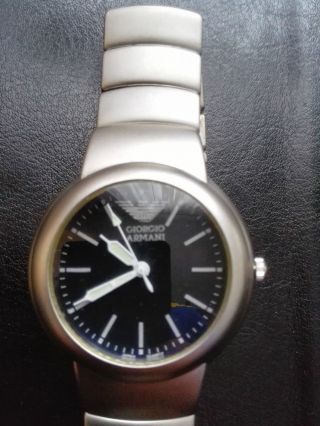 Giorgio Armani Armbanduhr Für Herren Herrenuhr Bild