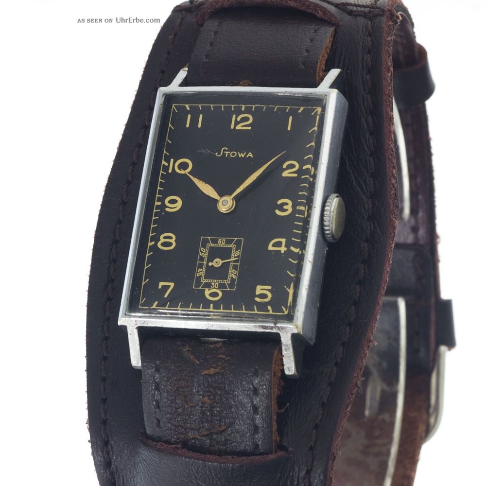 Stowa Bauhaus Formuhr Von Den 30ern - 3 Monaten Armbanduhren Bild