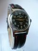 Rare Damen West End Watch & Co.  Black Eye Military Handaufzug,  Vintage,  Top Armbanduhren Bild 3