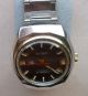 Vintage Herren Armbanduhr Cetikon Calendar Uhr Silber Handaufzug Manuell Armbanduhren Bild 2