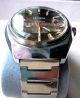 Vintage Herren Armbanduhr Cetikon Calendar Uhr Silber Handaufzug Manuell Armbanduhren Bild 4