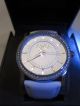 Moderne D&g Dolce & Gabbana Damenuhr Weißes Armband Und Kristallrand Wie Armbanduhren Bild 5
