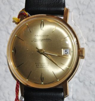 Letzte Precision Schwarzwälder Armbanduhr V.  1965,  Mit Rechnungskopie Bild