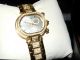 Elysee Glamour Gold Swarovski Kristall Chronograph Damenuhr Unisex Armbanduhren Bild 5
