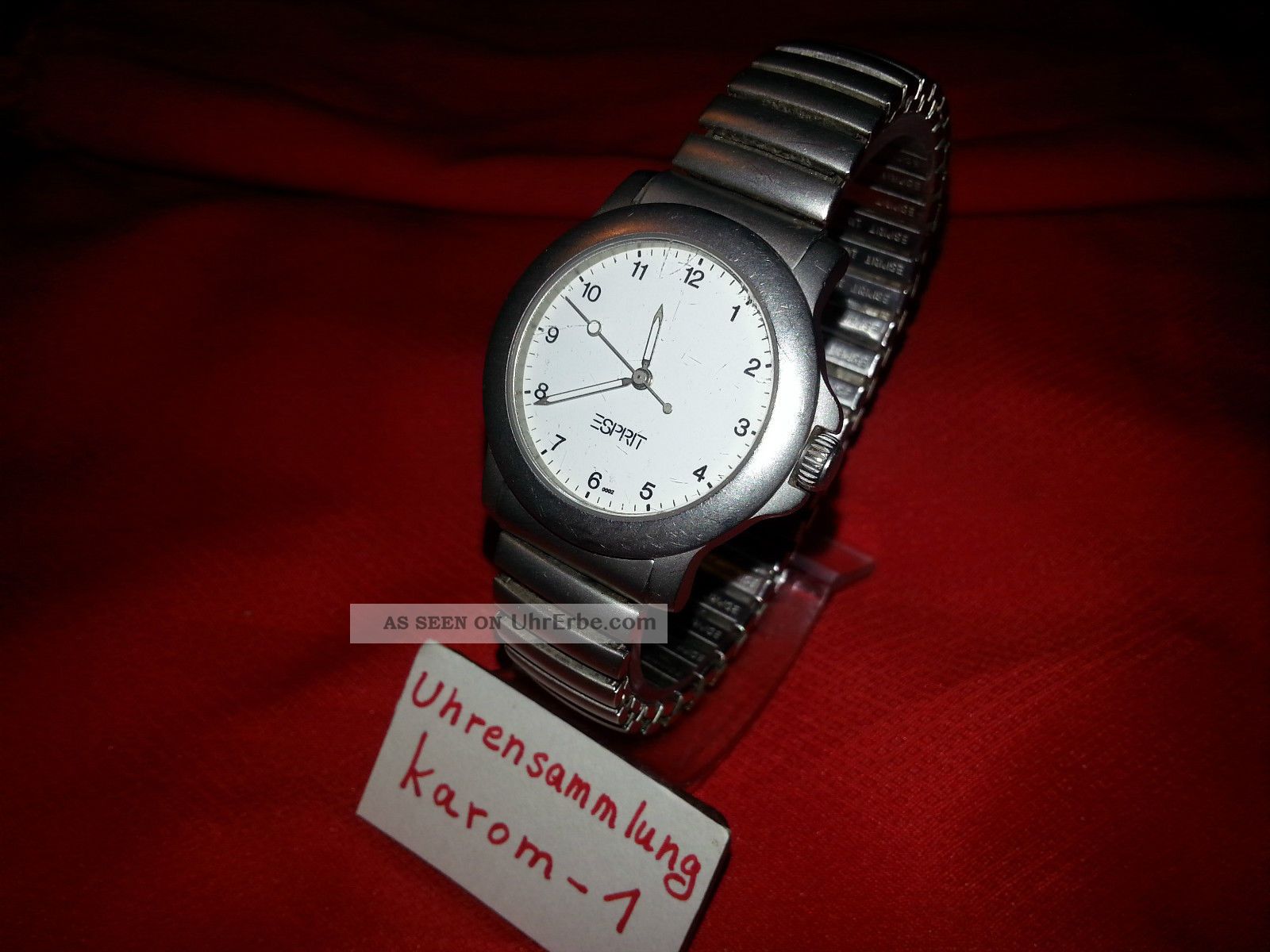 Esprit Herrenuhr Damenuhr Stainless Steel Back 3 Atm Uhrensammlung Top Armbanduhren Bild