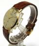 Vintage Ulysse Nardin Chronometer,  14 Kt Gold Handaufzug,  50er Jahre Armbanduhren Bild 9