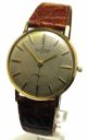Vintage Ulysse Nardin Chronometer,  14 Kt Gold Handaufzug,  50er Jahre Armbanduhren Bild 8