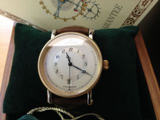 Chronoswiss Kairos Ch2822 Chronometer Stahl/gold,  Cardovanleder Herrenuhr Bild