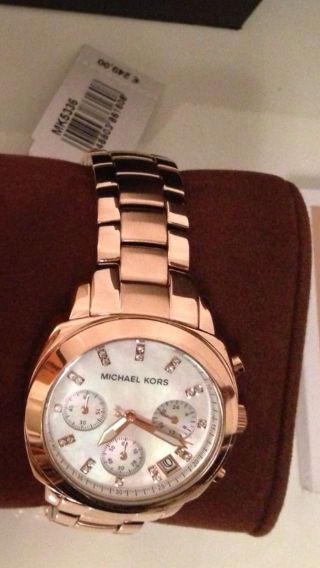 Michael Kors Damenuhr Uhr Rosegold Mk 5336 Bild