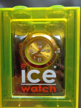 Ice - Watch Uhr Jy.  Yt.  U.  U.  10 Ice - Jelly Yellow Unisex Gelb Wie Bild