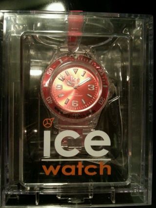 Ice - Watch Ice - Pure Red Armbanduhr Für Unisex (pu.  Rd.  U.  P.  12) Bild