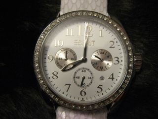 Esprit Damen - Uhr Chronograph Confidence White - Bild