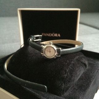 Pandora Uhr Petit Circle Damenuhr Mit Diamant & Ovp Weihnachtsgeschenk Bild